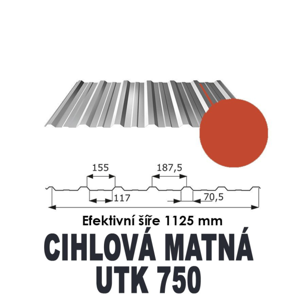 Trapézový plech T18 ECO 0,5mm ŠEDÁ MATNÁ na míru (1)