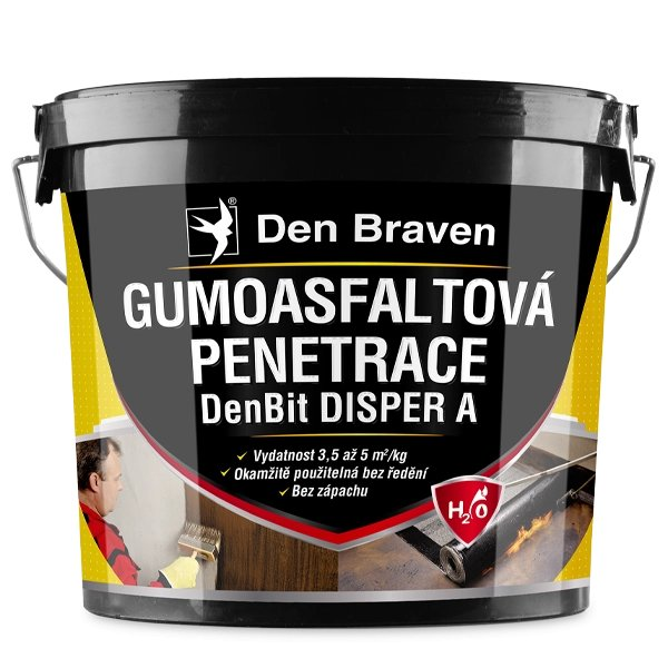 DenBit DISPER A – Gumoasfaltová penetrace (1)