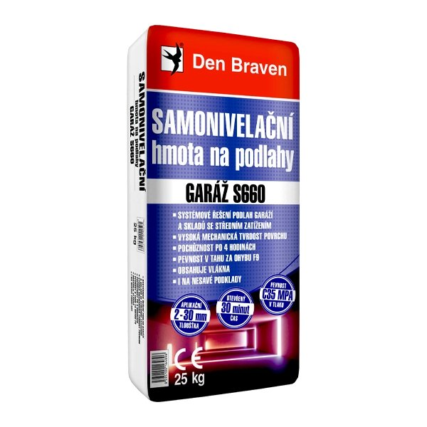 Samonivelační hmota na podlahy GARÁŽ S660 (1)